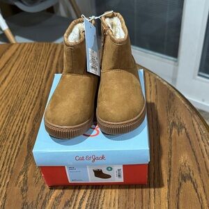 Cat & Jack Tan Ankle Boots
